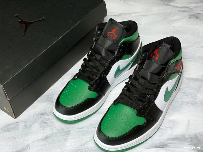 Toe 1 554724-067 Jordan Mid Green 1109